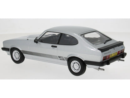 Ford Capri Mk3 3.0 S Strato Silver RHD - UOO 303T - UK Special 500pcs 1:18 Scale Diecast Model Car – Model Car Group-Model Car Group-Diecast Model Centre