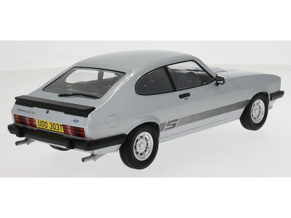 Ford Capri Mk3 3.0 S Strato Silver RHD - UOO 303T - UK Special 500pcs 1:18 Scale Diecast Model Car – Model Car Group-Model Car Group-Diecast Model Centre
