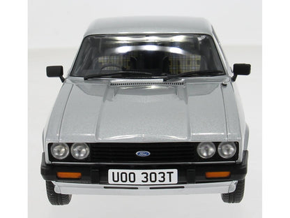 Ford Capri Mk3 3.0 S Strato Silver RHD - UOO 303T - UK Special 500pcs 1:18 Scale Diecast Model Car – Model Car Group-Model Car Group-Diecast Model Centre