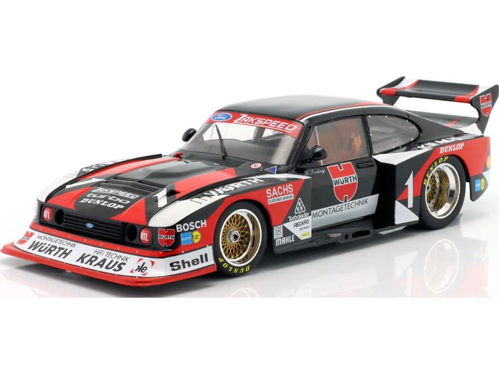 Ford Capri Turbo Group 5 Zakspeed #1 DRM 1980 Klaus Ludwig 1:18 Scale Werk83 Diecast Model Car-Werk83-Diecast Model Centre