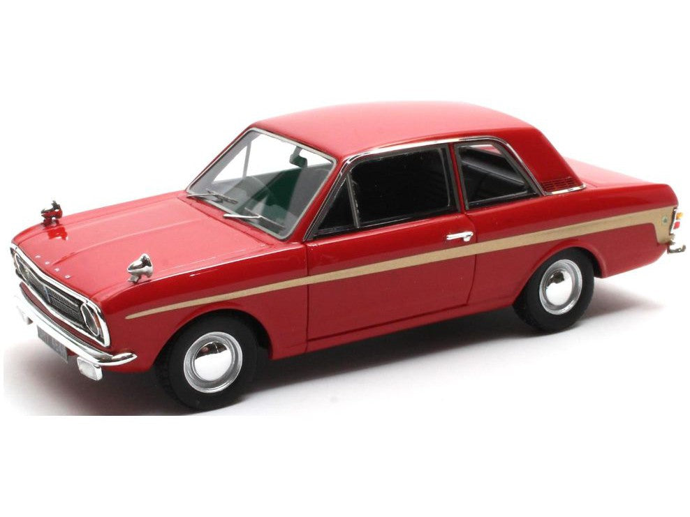 Ford Cortina Lotus Mk2 1966-1970 red - 1:43 Scale Model Car-Matrix-Diecast Model Centre