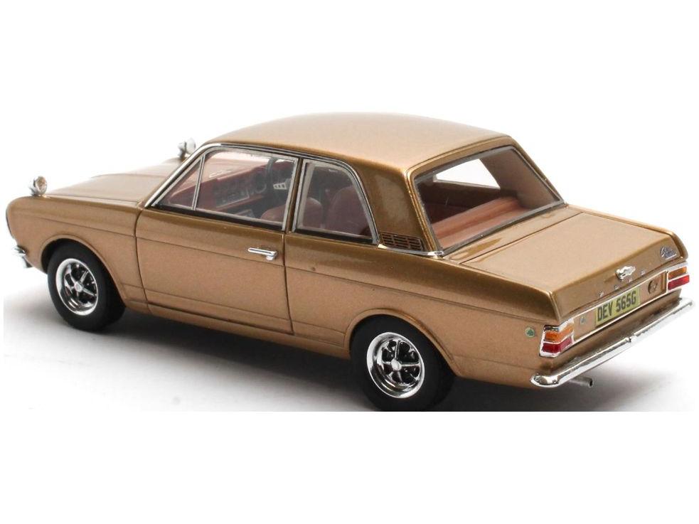 Ford Cortina Lotus MkII Gold 1966-1970 1:43 Scale Matrix Resin Model Car-Matrix-Diecast Model Centre