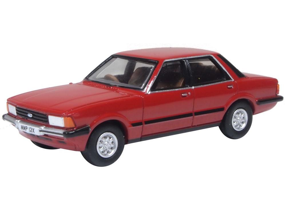 Ford Cortina Mk5 Cardinal Red 1:76 Scale Diecast Car – Oxford Diecast-Oxford Diecast-Diecast Model Centre