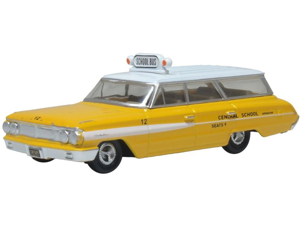 Ford Country Station Wagon 1964 Central School Bus 1:76 Scale Oxford Diecast Model Car-Oxford Diecast-Diecast Model Centre