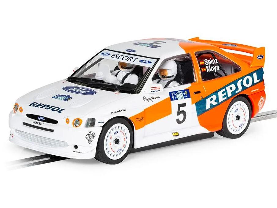 Ford Escort Cosworth WRC 1997 Acropolis Rally Carlos Sainz 1:32 Scale Scalextric Slot Racing Car-Scalextric-Diecast Model Centre