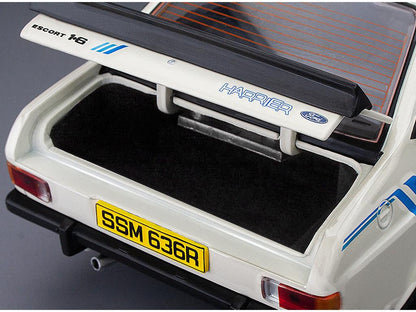 Ford Escort Harrier White (ERX 586V) (RHD) 1980 1:18 Scale Sun Star Diecast Model Car-Sun Star-Diecast Model Centre