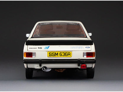 Ford Escort Harrier White (ERX 586V) (RHD) 1980 1:18 Scale Sun Star Diecast Model Car-Sun Star-Diecast Model Centre