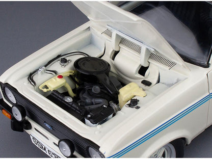Ford Escort Harrier White (ERX 586V) (RHD) 1980 1:18 Scale Sun Star Diecast Model Car-Sun Star-Diecast Model Centre