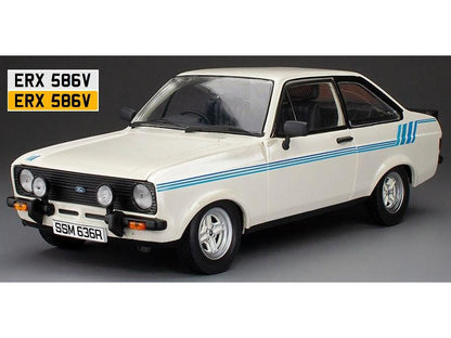 Ford Escort Harrier White (ERX 586V) (RHD) 1980 1:18 Scale Sun Star Diecast Model Car-Sun Star-Diecast Model Centre