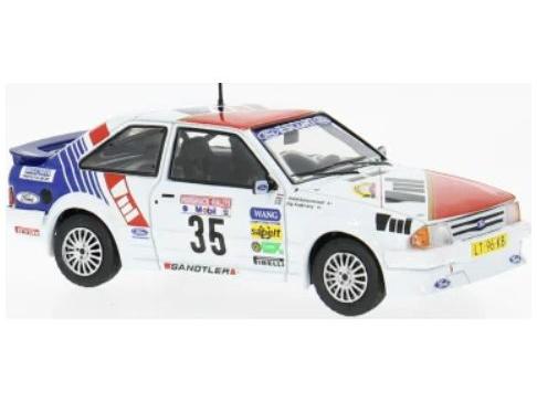Ford Escort MK III RS Turbo Hunsruck Rally 1985 #35 S.Andervang/A.Schoonenwolf 1:43 Scale IXO Diecast Model Car-IXO-Diecast Model Centre