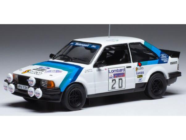 Ford Escort MKIII RS 1600i #20 RAC Rally 1983 M.Wilson/P.Short 1:43 Scale IXO Diecast Model Car-IXO-Diecast Model Centre