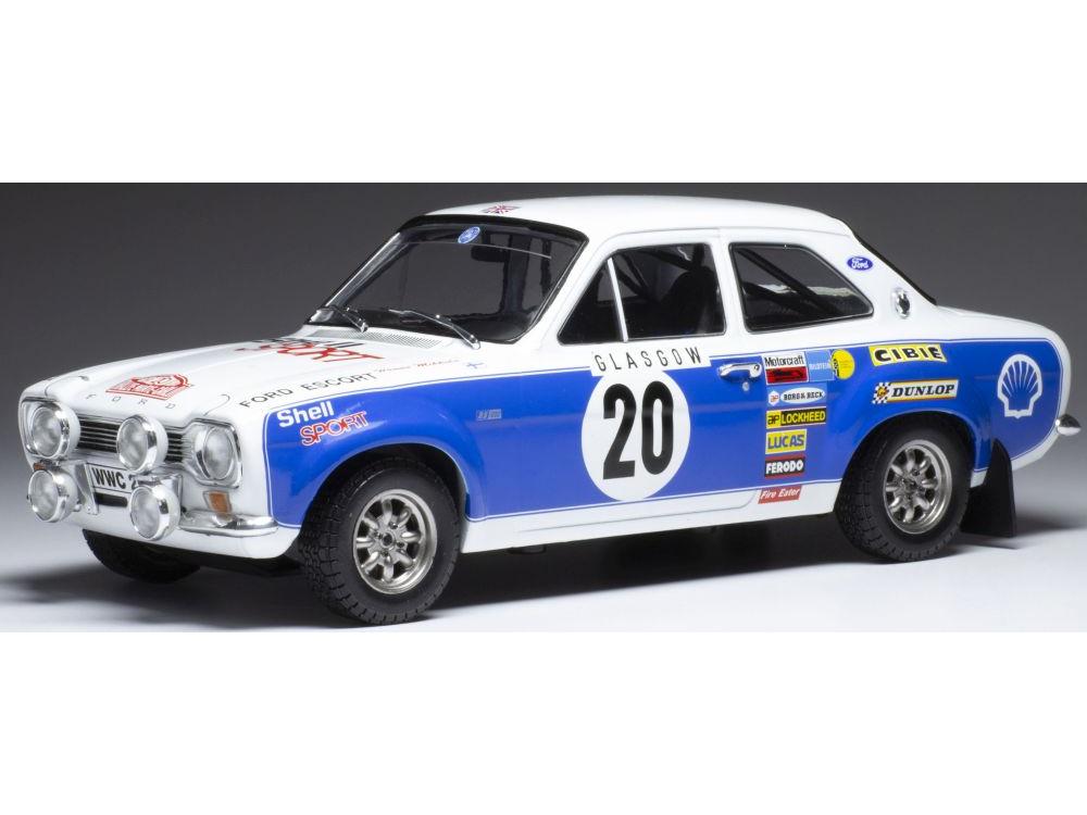 Ford Escort MKk1 RS 1600 #20 H.Mikkola/J.Porter Rally Monte Carlo 1973 1:18 Scale Diecast Model-IXO-Diecast Model Centre
