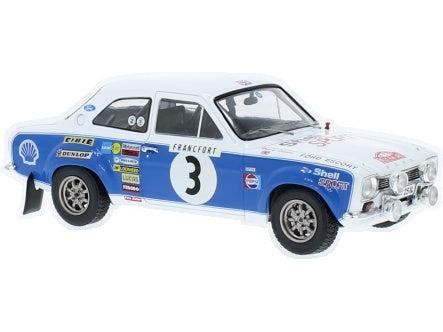 Ford Escort Mk1 RS 1600 #3 Rally Monte Carlo 1973 T.Makinen/H.Liddon 1:24 Scale Diecast Car – IXO-IXO-Diecast Model Centre