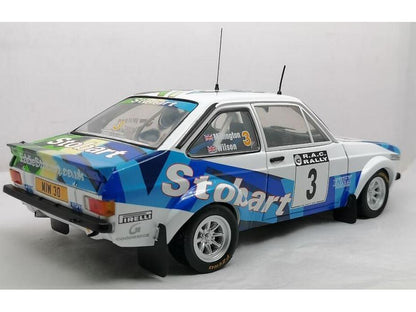 Ford Escort Mk2 RS 1800 #3 Stobart Alber Clark Rally 2008 M.Wilson/J.Millington 1:18 Scale Sun Star Diecast Model Car-Sun Star-Diecast Model Centre