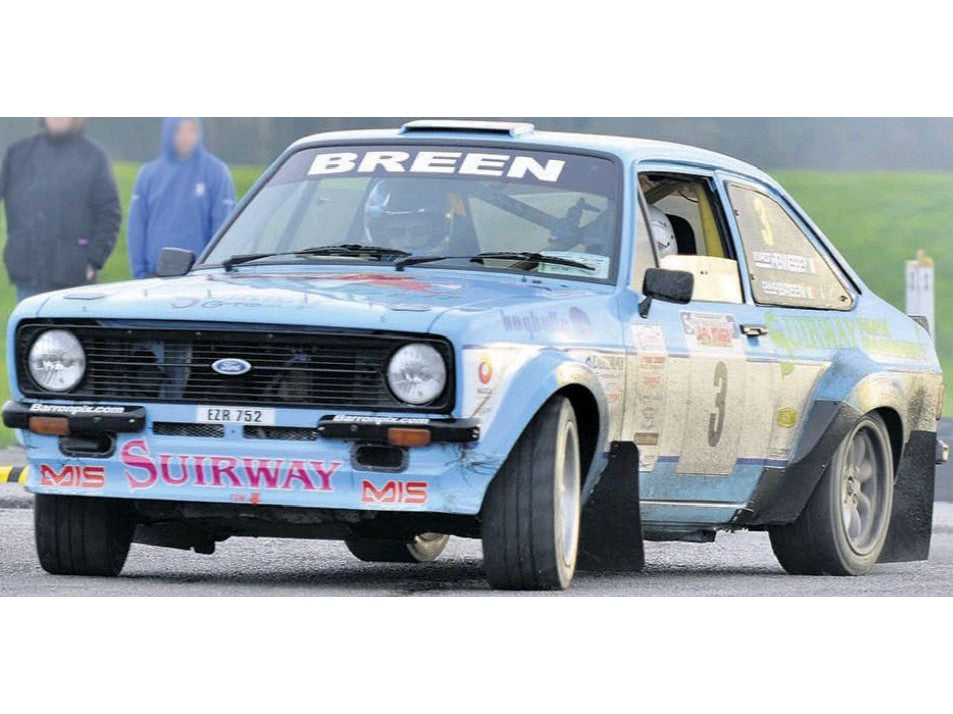 Ford Escort Mk2 RS1800 #3 Winner West Wales Rally Spares Jaffa Stages 2015 C Breen/V Hennessey - 1:43 Scale Diecast Model Car-Vitesse-Diecast Model Centre