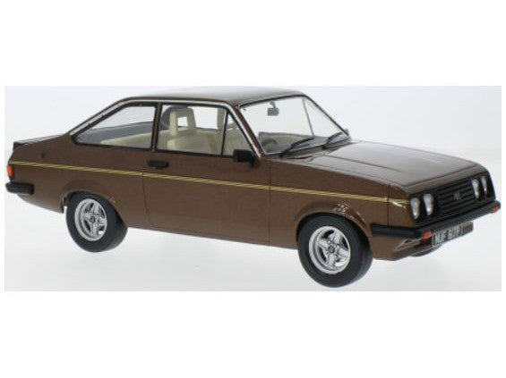 Ford Escort Mk2 RS2000 1977 dark brown metallic - 1:18 Scale Model Car-Model Car Group-Diecast Model Centre