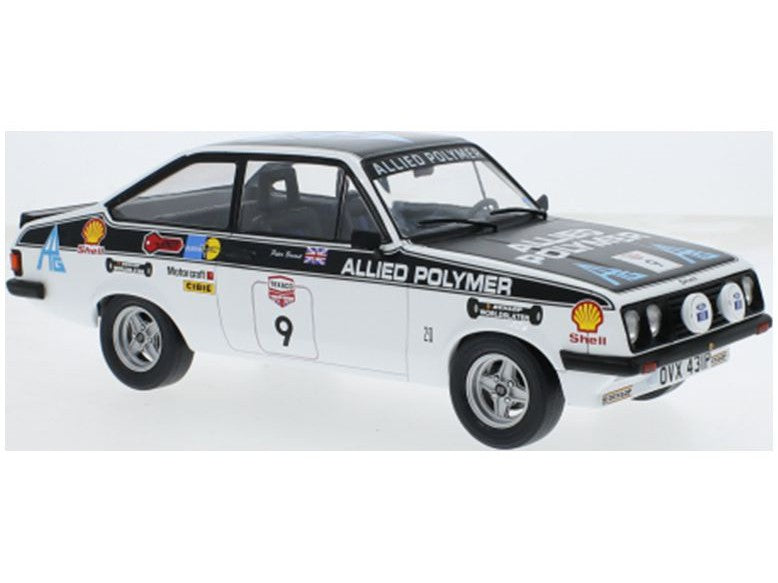 Ford Escort Mk2 RS2000 #9 Winner Texaco Tour of Britain Rally 1976 A Vatanen/P Bryant - 1:18 Scale Model Car-Model Car Group-Diecast Model Centre