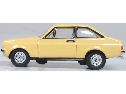 Ford Escort Mk2 Sahara Beige 1:76 Scale Diecast Car – Oxford Diecast-Oxford Diecast-Diecast Model Centre