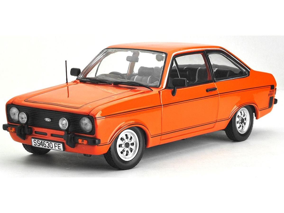 Ford Escort Mk2 Sport Orange 1975 (RHD) Limited Edition 360pcs 1:18 Scale Sun Star Diecast Model Car-Sun Star-Diecast Model Centre