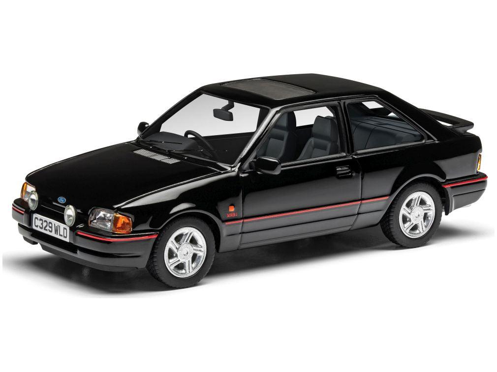 Ford Escort Mk4 XR3i Black 1:43 Scale Corgi Vanguards Diecast Model-Corgi-Diecast Model Centre