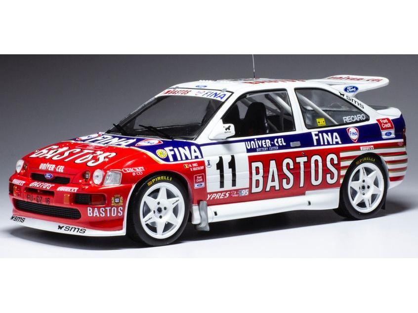Ford Escort RS Cosworth #11 M.Duez/D.Grataloup 24H Ypres 1995 1:18 Scale Diecast Model-IXO-Diecast Model Centre