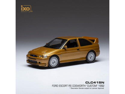 Ford Escort RS Cosworth Custom Brown Metallic 1992 1:43 Scale IXO Diecast Model Car-IXO-Diecast Model Centre