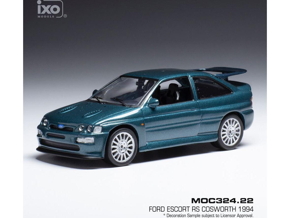 Ford Escort RS Cosworth Metallic Green 1994 1:43 Scale IXO Diecast Model Car-IXO-Diecast Model Centre