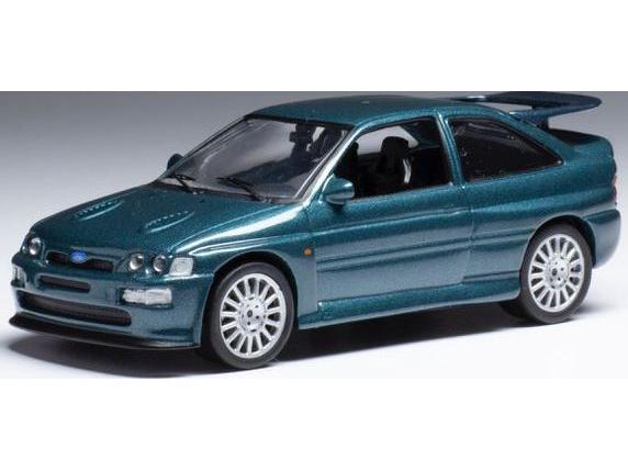 Ford Escort RS Cosworth Metallic Green 1994 1:43 Scale IXO Diecast Model Car-IXO-Diecast Model Centre