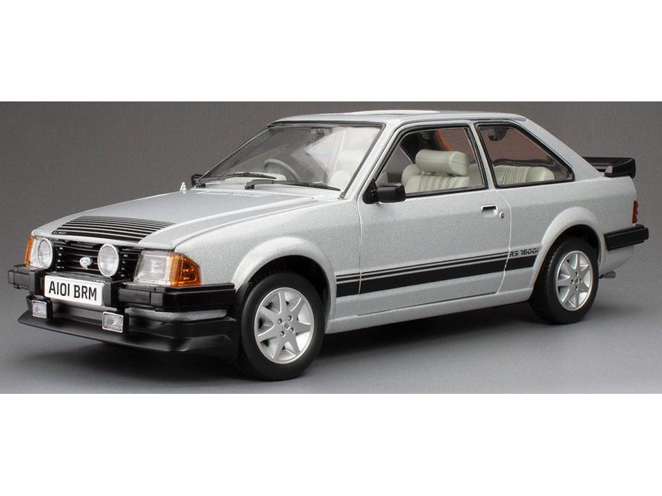 Ford Escort RS1600i 1984 Strato Silver RHD UK Exclusive - Limited Edition 360pcs 1:18 Scale Sun Star Diecast Model Car-Sun Star-Diecast Model Centre