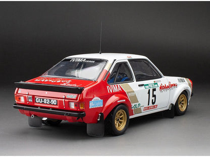 Ford Escort RS1800 #15 Santos and Oliveira Rallye de Portugal Vinho do Porto 1983 1:18 Scale Sun Star Diecast Model