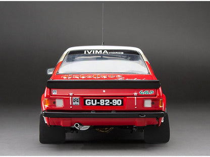 Ford Escort RS1800 #15 Santos and Oliveira Rallye de Portugal Vinho do Porto 1983 1:18 Scale Sun Star Diecast Model