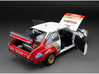Ford Escort RS1800 #15 Santos and Oliveira Rallye de Portugal Vinho do Porto 1983 1:18 Scale Sun Star Diecast Model