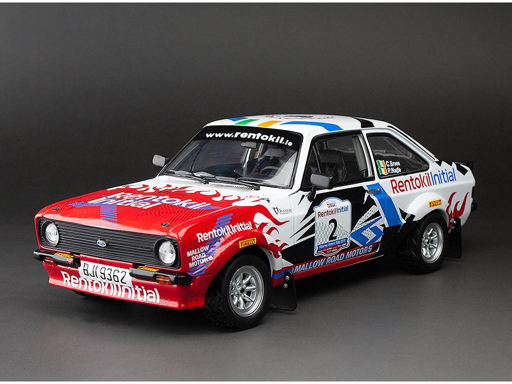 Ford Escort RS1800 #2 Breen Nagle 2nd Rentokil Initial Killarney Historic Rally 2019 1:18 Scale Sun Star Diecast Model-Sun Star-Diecast Model Centre