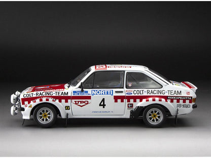 Ford Escort RS1800 #4 T.Makinen/H.Liddon 3rd 1975 1000 Lakes Rally (Limited 996pcs) 1:18 Scale Sun Star Diecast Model Car-Sun Star-Diecast Model Centre