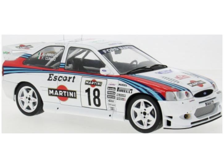 Ford Escort WRC #18 G.Cunico/L.Pirollo Rallye Sanremo 1998 1:18 Scale Diecast Model-IXO-Diecast Model Centre