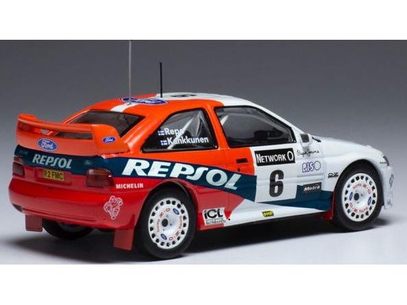 Ford Escort WRC #6 Repsol Rallye WM 1997 25th RAC Anniversary J.Kankkunen/J.Repo 1:43 Scale IXO Diecast Model Car-IXO-Diecast Model Centre