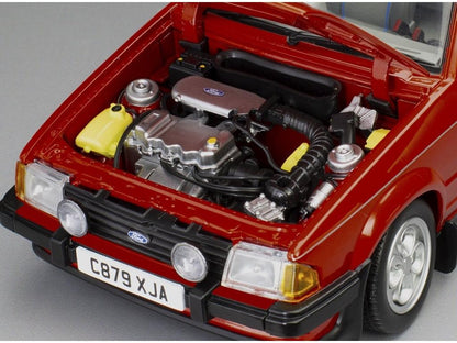 Ford Escort XR3i Cabrio RHD Sunburst Red 1:18 Scale Diecast Car – Sun Star-Sun Star-Diecast Model Centre