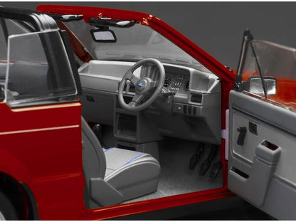Ford Escort XR3i Cabrio RHD Sunburst Red 1:18 Scale Diecast Car – Sun Star-Sun Star-Diecast Model Centre