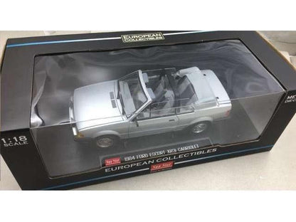 Ford Escort XR3i Cabrio - Silver (LHD)1984 1:18 Scale Sun Star Diecast Model Car-Sun Star-Diecast Model Centre