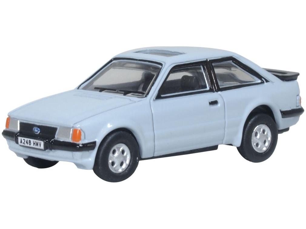 Ford Escort XR3i Nimbus Grey 1:76 Scale Model Car