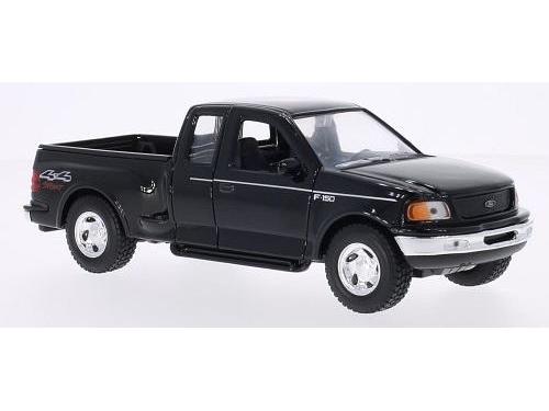 Ford F-150 Pick up Black 1:24 Scale Welly Diecast Model-Welly-Diecast Model Centre