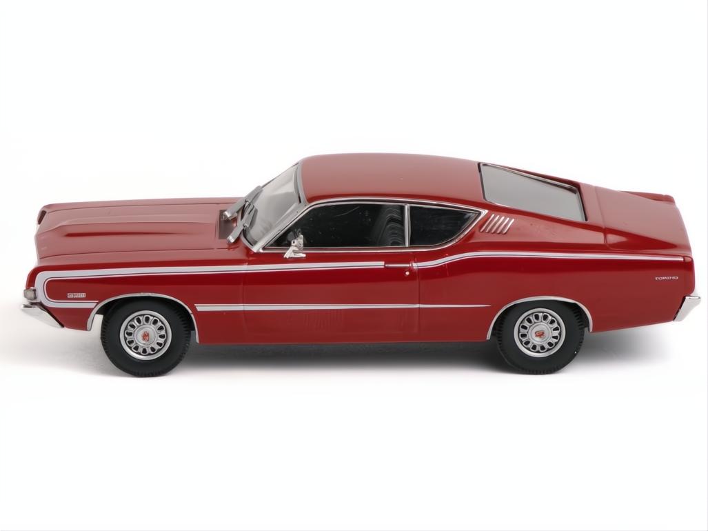 Ford Fairlane Torino GT Red 1968 1:43 Scale Unbranded Diecast Model Car-Unbranded-Diecast Model Centre