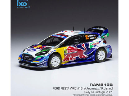 Ford Fiesta #16 WRC Rally Portugal 2021 WRC A.Fourmaux/R.Jamoul 1:43 Scale IXO Diecast Model Car-IXO-Diecast Model Centre