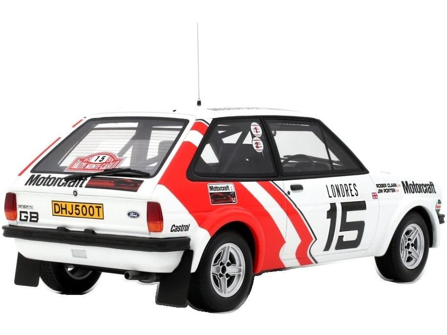 Ford Fiesta 1600 GR.2 #15 Rallye Monte Carlo 1979 Roger Clark 1:18 Scale Resin Car – OttOmobile-OttOmobile-Diecast Model Centre