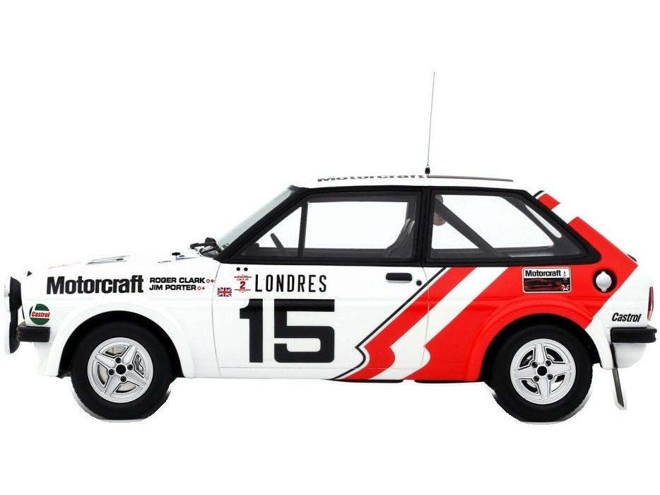 Ford Fiesta 1600 GR.2 #15 Rallye Monte Carlo 1979 Roger Clark 1:18 Scale Resin Car – OttOmobile-OttOmobile-Diecast Model Centre