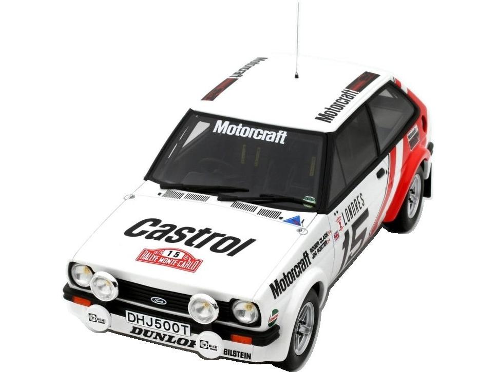 Ford Fiesta 1600 GR.2 #15 Rallye Monte Carlo 1979 Roger Clark 1:18 Scale Resin Car – OttOmobile-OttOmobile-Diecast Model Centre