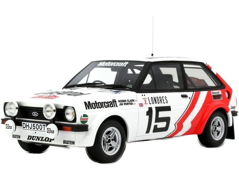 Ford Fiesta 1600 GR.2 #15 Rallye Monte Carlo 1979 Roger Clark 1:18 Scale Resin Car – OttOmobile-OttOmobile-Diecast Model Centre
