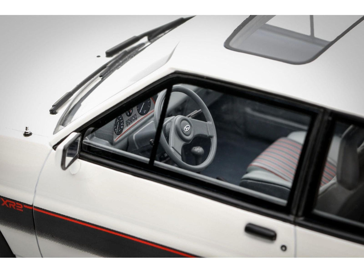 Ford Fiesta Mk1 XR2 Diamond White 1981 1:18 Scale Resin Car – OttOmobile-OttOmobile-Diecast Model Centre
