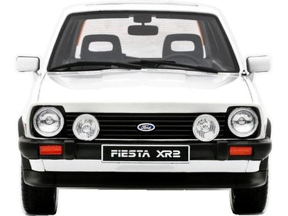 Ford Fiesta Mk1 XR2 Diamond White 1981 1:18 Scale Resin Car – OttOmobile-OttOmobile-Diecast Model Centre