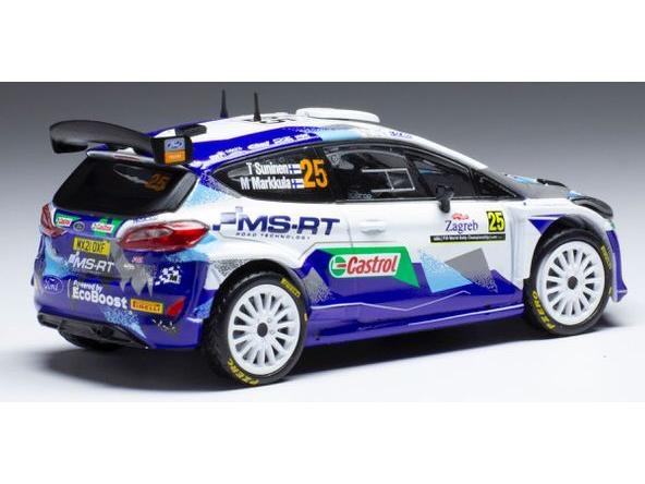 Ford Fiesta R5 MkII #25 Rally Croatia 2021 T.Suninen/M.Markkula 1:43 Scale IXO Diecast Model Car-IXO-Diecast Model Centre